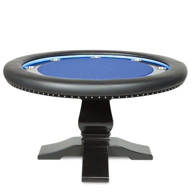 BBO-GINZA-POKER-TABLE-WITH-LED-LIGHTS-IN-BLUE-SUITED-SPEED-CLOTH