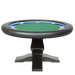 BBO-GINZA-POKER-TABLE-WITH-LED-LIGHTS-IN-GREEN-SUITED-SPEED-CLOTH