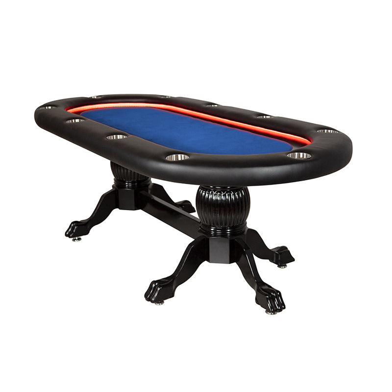 BBO-ELITE-ALPHA-POKER-TABLE-IN-BLACK-WITH-BLUE-FELT