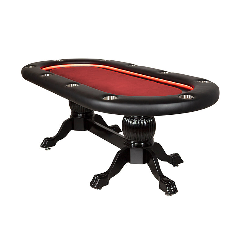 BBO-ELITE-ALPHA-POKER-TABLE-IN-BLACK-WITH-RED-FELT