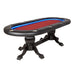 BBO-ELITE-ALPHA-POKER-TABLE-IN-BLACK-WITH-RED-SUITED-SPEED-CLOTH