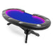 BBO-LUMEN-POKER-TABLE-IN-BLACK-WITH-BLUE-SUITED-SPEED-CLOTH