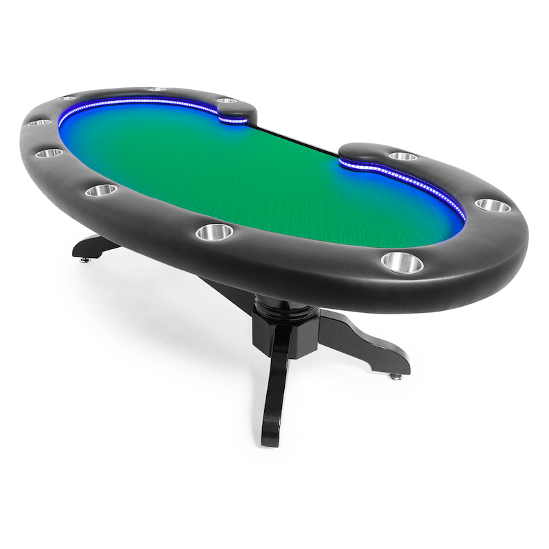 BBO-LUMEN-POKER-TABLE-IN-BLACK-WITH-GREEN-SUITED-SPEED-CLOTH