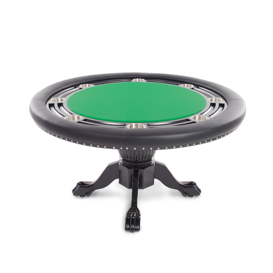 BBO-NIGHTHAWK-POKER-TABLE-IN-BLACK-WITH-GREEN-FELT