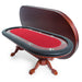 BBO-ROCKWELL-POKER-TABLE-CLOSE-UP-WITH-SUITED-SPEED-CLOTH-IN-RED-WITH-DINING-TOP